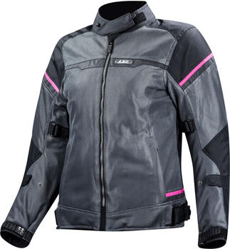 LS2 Textil Riva Damennjacke schwarz/grau