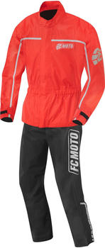 FC-Moto Urban Rain Kit 2tlg. schwarz/rot