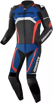 Bogotto Misano 2tlg. schwarz/weiss/rot/blau