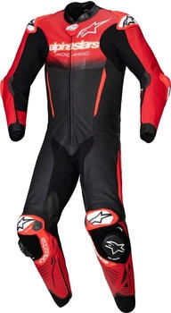 Alpinestars GP-R7 Leather Suit 1pc. black/mid red