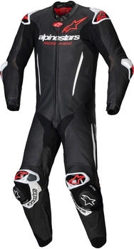 Alpinestars GP-R7 Leather Suit 1pc. black/white/red fluo