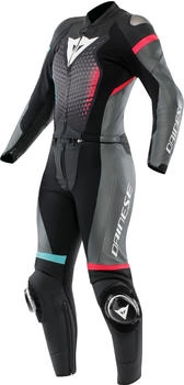 Dainese Fulminea Leather Lady Suit 2pcs. black/anthracite/white