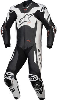 Alpinestars Gp Plus V4 Sprint 1Pc Leather Suit Black/White/Red Fluo