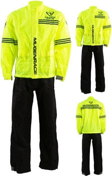 Mugen Race Rainy 2-Teiler Regenkombi (RS-MNR-2452) schwarz-gelb