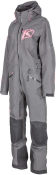 Klim Ripsa Vapor One-Piece (4107-000) asphalt/knockout pink