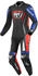 schwarz-rot-blau: Berik Absolute GP 1-Teiler Motorrad Lederkombi (LS1-171334FR)