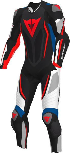 Dainese Misano 2 D-Air Perforated 1tlg. schwarz/weiß/rot/blau