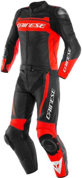 Dainese Mistel black matt/ fluor red