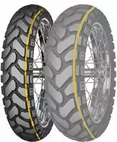 120/70 B19 60T E-07+ Dakar yellow Front M+S M/C