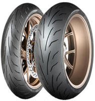 Dunlop 4038526335029, Motorradreifen 120/60 R17 55W ZR Dunlop Qualifier Core vorne