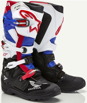 Alpinestars Honda Tech 7 Enduro Drystar Boots S23 black/white/blue/bright red