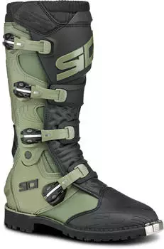 Sidi X Power Boots Olive Green/Black