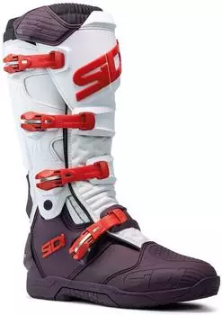 Sidi Power SC dunkelrot/weiß/rot