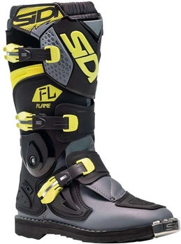 Sidi Off-road Flame Junior Boots black/lime