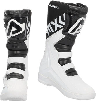 Acerbis X-Team 2025 Motocross Stiefel schwarz/weiss