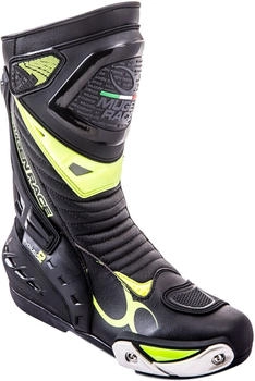 Mugen Race Sphantom 2 Fluo perforierte Stiefel schwarz/gelb