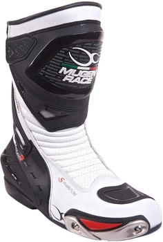 Mugen Race Sphantom 2 perforierte Stiefel schwarz/weiss
