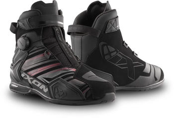 IXON Bull 2 WP Ultra wasserdichte Schuhe schwarz/rot
