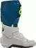Fox Instinct Motocross Stiefel grau/blau