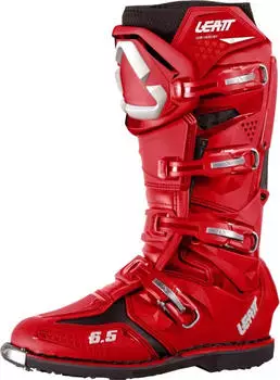 Leatt 6.5 2025 Motocross Stiefel rot