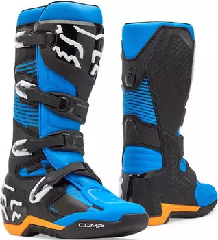 Fox Comp Motocross Stiefel blau
