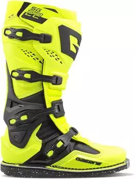 Gaerne SG22 Motocross Stiefel schwarz/gelb