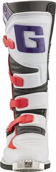 Gaerne GX-J Kinder Motocross Stiefel weiss/rot