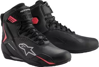 Alpinestars Stella Faster 4 Drystar wasserdichte Damen Schuhe schwarz/grau/pink