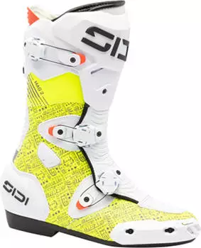 Sidi MaG-2 Air Stiefel weiss/gelb