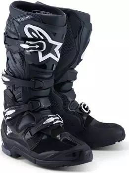 Alpinestars Tech 7 Enduro 2026 Motocross Stiefel schwarz/grau/weiss
