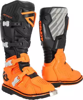 Acerbis X-Race Motocross Stiefel schwarz/orange