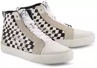 Alpinestars 2540726-2081-9, Alpinestars Ride-63 Canvas Chess, Schuhe - Wei&szlig;/Schwarz