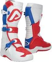 Acerbis 0027531.344.042, Acerbis X-Team 2.0, Stiefel - Wei&szlig;/Blau/Rot - 42 EU
