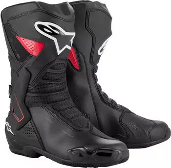 Alpinestars SMX-6 V3 Drystar Motorradstiefel schwarz/rot (2243025-13)