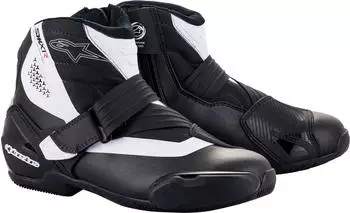 Alpinestars SMX-1 R V2 Motorradschuh schwarz/wei&szlig; (2224521-12)