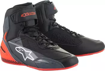 Alpinestars Faster 3 Motorradschuh schwarz/grau/rot (2510219-1130)