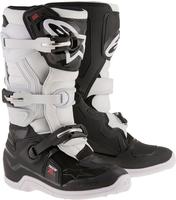 Alpinestars 2015017-12-4, Alpinestars Tech 7S Jugend Motocross Stiefel Schwarz Weiss