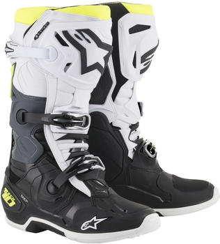 Alpinestars Tech 10 Boot Black/White/Yellow