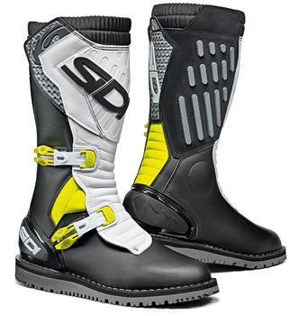 Sidi Zero 2 Trial Boots Grey/Yellow/Black