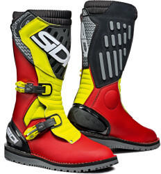 Sidi Zero 2 Trial Boots Red/Yellow/Black