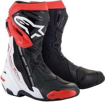 Alpinestars Supertech R Boot black/white/red