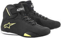 Alpinestars 2515518-155-8.5, Alpinestars Sektor, Schuhe - Schwarz/Neon-Gelb - 8