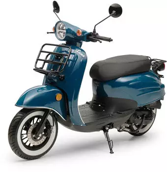 Burnout Trade Retro Luna 50ccm ozeanblau (25 km/h)