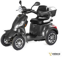 VELECO Seniorenmobil Lithium-Ionen Akku 4-Rad ElektroRoller FASTER (GRAU)