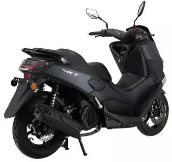 GT Union MaxT 125 Sport Cruiser schwarz matt (99 km/h)