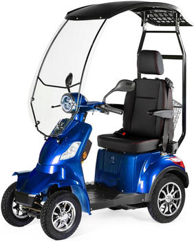 Veleco Faster Li-Ion blau + Dach + Kapit&auml;nssitz