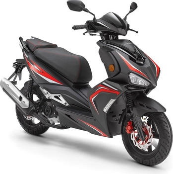 LuXXon F18 50 ccm 45 km/h Euro 5 schwarz-rot
