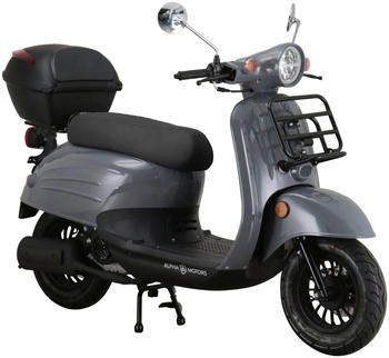 Alpha Motors Adria 50 ccm 45 km/h inkl. Topcase mattgrau