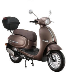 Alpha Motors Cappucino 50 ccm 45 km/h Euro 5 inkl. Topcase braun