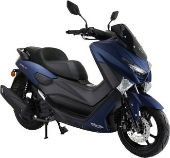 GT Union Motorroller MaxT 125 124,6 ccm 99 km/h Euro 5 Wassergek&uuml;hlter Motor blau metallic matt